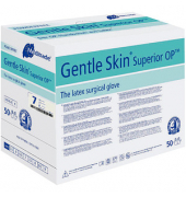 Einweghandschuhe Gentle Skin Superior OP, Latex, weiß, Größe 7,