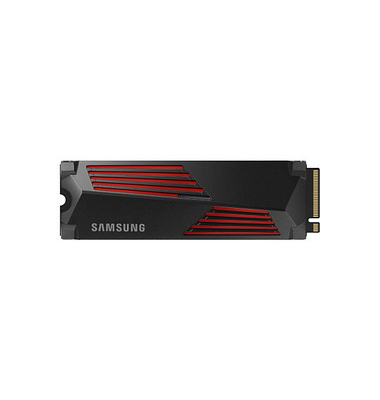 interne Festplatte 990 PRO Heatsink MZ-V9P4T0CW, schwarz, M.2, 4 TB, SSD