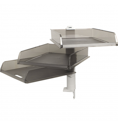 Schwenksäule 12027D 3Ablagen B4 tr gr