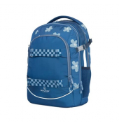 Schulrucksack Uni 90ies Flower Blue