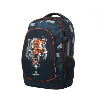 Schulrucksack Cyber Tiger, 28L, anthrazit