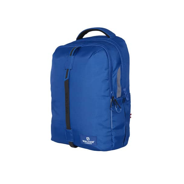 Walker Schulranzen 42125-356 Elite 2.0, electric Blue, mit Reißverschluss 9002638234629 Walker
