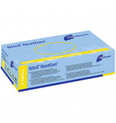 Einweghandschuhe Nitril NextGen, Nitril, lebensmittelecht, blau, Größe 6 / XS,