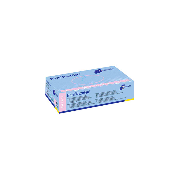 4250016461807 - Einweghandschuhe Nitril NextGen 1283XL lebensmittelecht blau Größe XL 10 Nitril 4250016461807 100 Stück 4250016461807 - Einweghandschuhe Nitril NextGen 1283XL lebensmittelecht blau Größe XL 10 Nitril 4250016461807 100 Stück