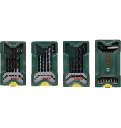 Multipack 3+1 Mini-X-Line-Set Bohrer- und Bit-Set