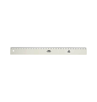 Lineal ECO 2 30,0 cm, weiß