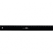 Lineal 30,0 cm, schwarz