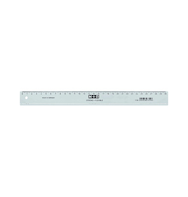 Lineal STRONG + FLEXIBLE 30,0 cm, glasklar
