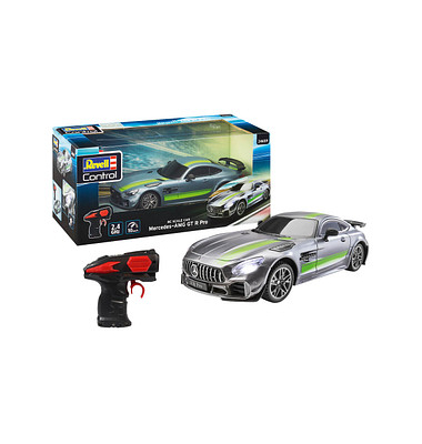 RC Scale Car Mercedes-AMG GT R PRO Ferngesteuertes Auto silber
