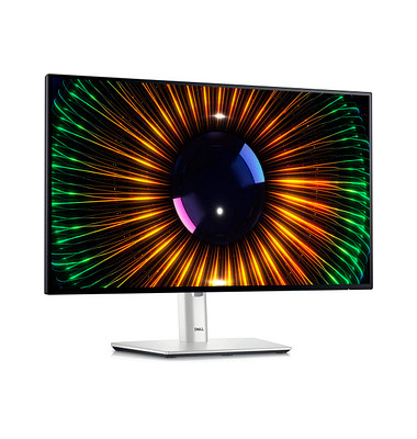  Monitor UltraSharp U2424H DELL-U2424H, Full HD, 8 ms (Normalmodus), silber/schwarz