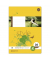 Schulheft 040432020 Style, Lineatur 20 / blanko, A4, 80g, gelb, 32 Blatt / 64 Seiten