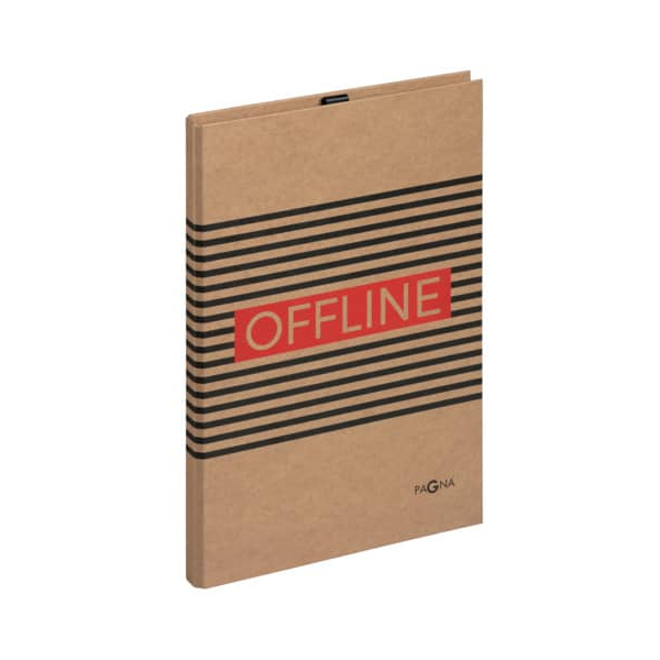 4013951015968 - Klemmbrettmappe Offline 44015-15 A4 bunt recycelbarem Kraftkarton 4013951015968 Pagna