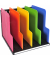 Briefablage Modulotop 390914D, A4, bunt, Polystyrol