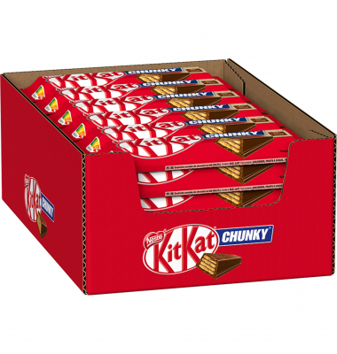 KitKat Schokoriegel Chunky 12565429 40g 24St.