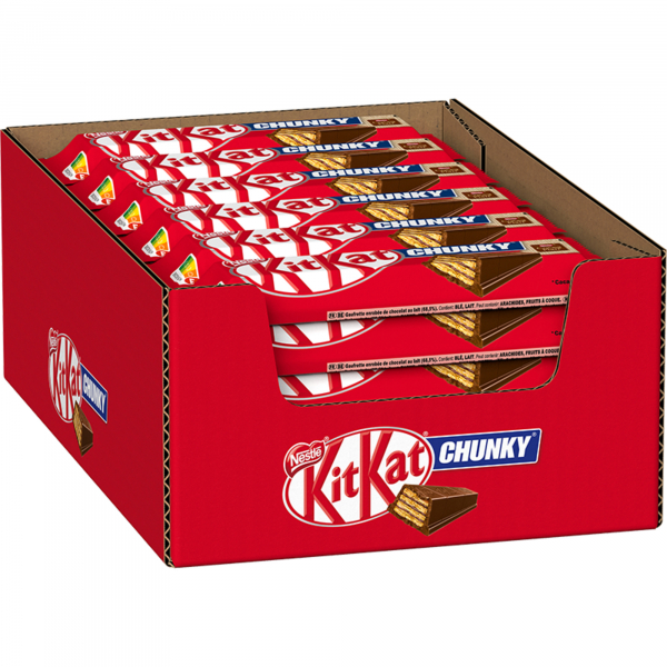 3800020488652 - KitKat Schokoriegel Chunky 12565429 40g 24St 3800020488652 24 Stück