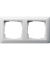 2-fach Steckdosenrahmen weiß 15,2 x 8,1 cm