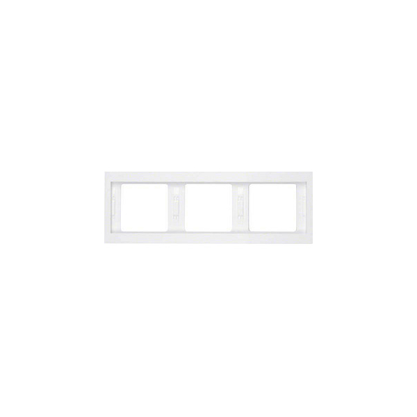 4011334263319 - 3-fach Steckdosenrahmen weiß 223 x 81 cm 4011334263319 BERKER 4011334263319 - 3-fach Steckdosenrahmen weiß 223 x 81 cm 4011334263319 BERKER