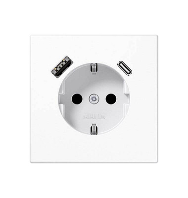 Steckdose mit USB-Anschluss