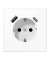 Steckdose mit USB-Anschluss
