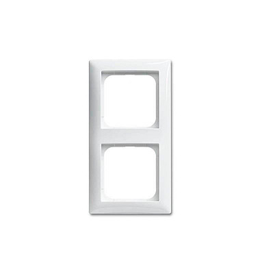 2-fach Steckdosenrahmen weiß 15,2 x 8,1 cm 2-fach Steckdosenrahmen weiß 15,2 x 8,1 cm