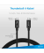 Thunderbolt 4 Kabel USB-C 1,0 m schwarz