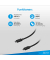 Thunderbolt 4 Kabel USB-C 1,0 m schwarz