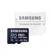 Speicherkarte microSD PRO Ultimate MB-MY512SA/WW, V30, bis bis zu 200 MB/Sek., 512 GB