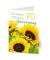 Geburtstagskarten 70. Sonnenblumen LU1485 11,5cm x 17,5cm (BxH) 260g Motiv Chromopapier FSC