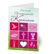 Glückwunschkarten Symbole LU2047 11,5cm x 17,5cm (BxH) 260g Motiv Chromopapier FSC