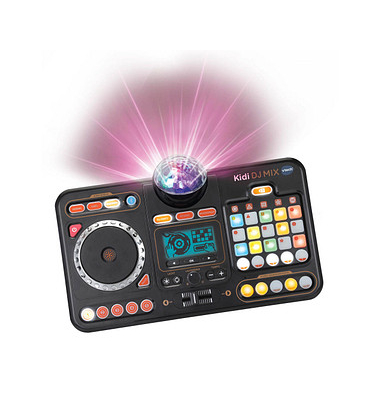 DJ Mix Kinder DJ-Pult schwarz