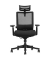 Bürostuhl, SM6F-BH Stoff schwarz
