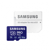 Speicherkarte microSD PRO Plus MB-MD128SA/EU, V30, bis bis zu 180 MB/Sek., 128 GB
