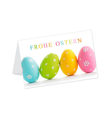 Osterkarten Ostern Eierparade LU898 17,5cm x 11,5cm (BxH) 260g Motiv Chromopapier FSC