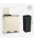Mülltrenner 2 x 30,0 l cremeweiß