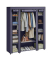 Stoffschrank, LSF003I02 blau 150,0 x 45,0 x 175,0 cm