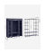 Stoffschrank, LSF003I02 blau 150,0 x 45,0 x 175,0 cm