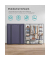 Stoffschrank, LSF003I02 blau 150,0 x 45,0 x 175,0 cm