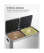 Mülltrenner 2 x 30,0 l silber