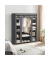 Stoffschrank, LSF03G grau 150,0 x 45,0 x 175,0 cm