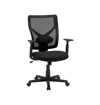 Bürostuhl, OBN36BK Stoff schwarz