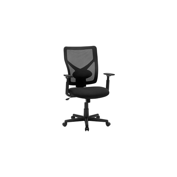 0194343014579 - Songmics - Bürostühle bis 120kg belasrbar Netzrücken höhenverstellbar ergonomisch mit verstellbarer Lendenstütze und Armlehnen Schwarz OBN36BK 0194343014579 - Songmics - Bürostühle bis 120kg belasrbar Netzrücken höhenverstellbar ergonomisch mit verstellbarer Lendenstütze und Armlehnen Schwarz OBN36BK