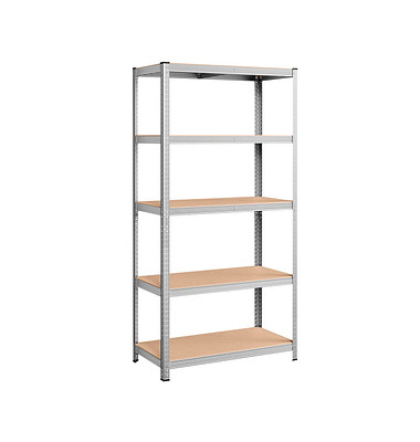 Schwerlastregal GLR050E01 silber 100,0 x 50,0 x 200,0 cm