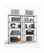 Schwerlastregal GLR040E02 silber 90,0 x 40,0 x 180,0 cm