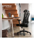 Bürostuhl, OBN063B01 Stoff schwarz