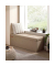 Sitztruhe LSF077R01V1 taupe Stoff 110,0 cm