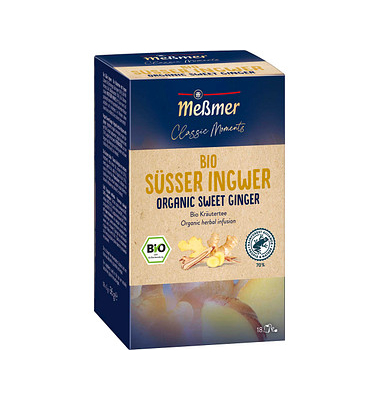 Süßer Ingwer Bio-Tee 18 Portionen Süßer Ingwer Bio-Tee 18 Portionen
