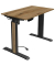 Sitz-Steh-Schreibtisch Move 1 advance, elektrisch höhenverstellbar, 74-123cm (H), 100x60cm (BxT), rechteckig, eiche / anthrazit/