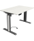 Sitz-Steh-Schreibtisch Move 1 advance, elektrisch höhenverstellbar, 74-123cm (H), 120x80cm (BxT), rechteckig, weiß / anthrazit/w
