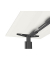 Sitz-Steh-Schreibtisch Move 1 advance, elektrisch höhenverstellbar, 74-123cm (H), 160x80cm (BxT), rechteckig, weiß / anthrazit/w