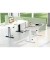 Sitz-Steh-Schreibtisch Move 1 advance, elektrisch höhenverstellbar, 74-123cm (H), 180x80cm (BxT), rechteckig, weiß / anthrazit/w